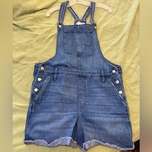 Madewell Denim Overall Romper